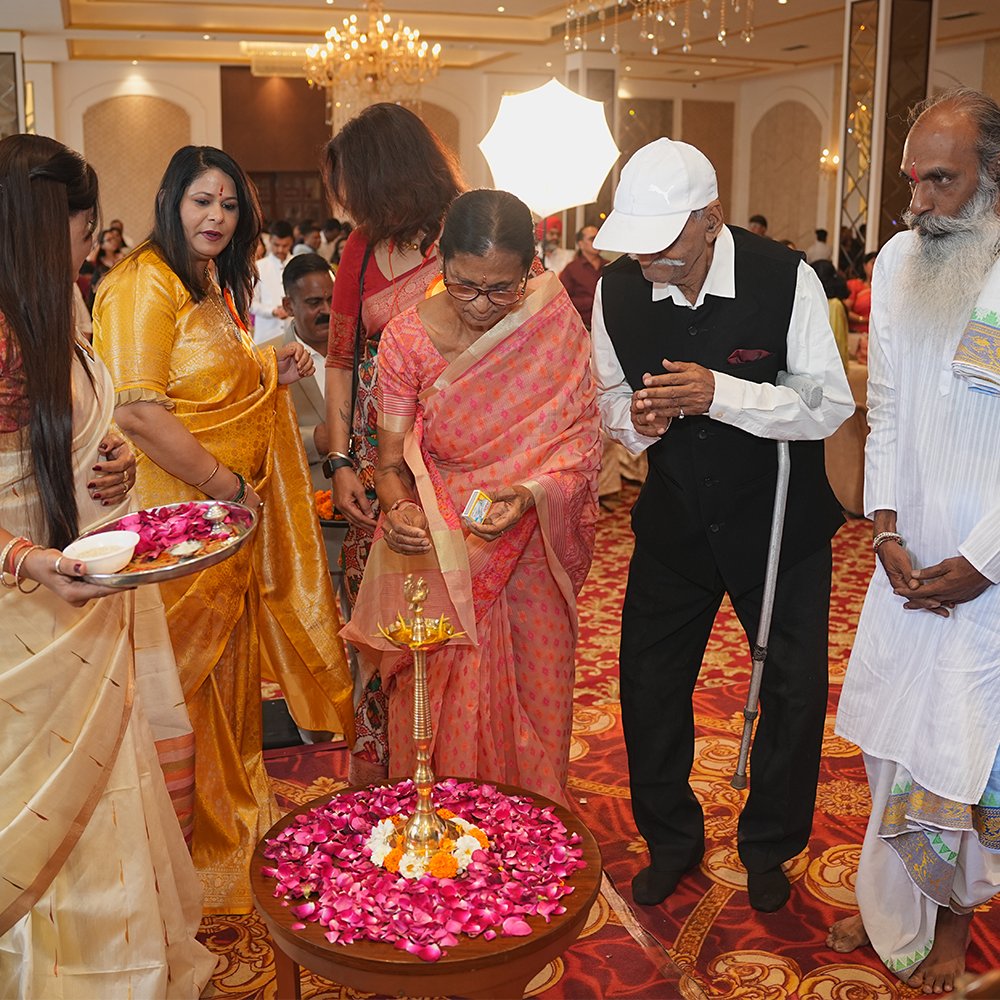 Auspicious Lamp Lighting Ceremony